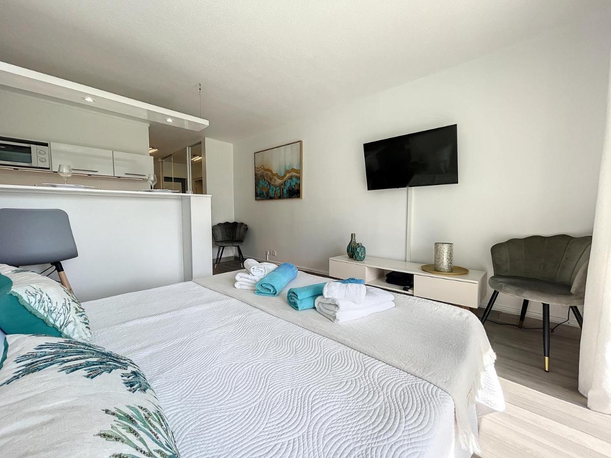 Blue Paradise Studio Avec Acces Privatif Plage Le Gosier  Eksteriør billede